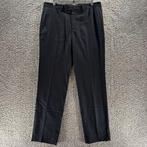 Lauren Ralph Lauren Dress Pants Mens 34x30 Black Label Polyester Business Adult